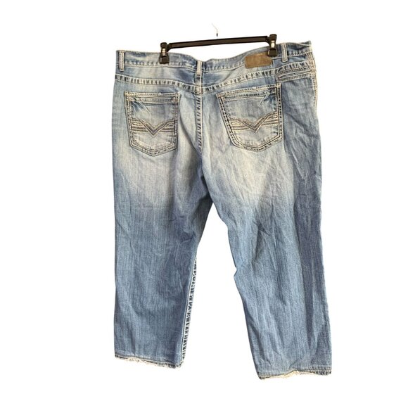 BKE Seth Mens Size 46 R Straight Leg Jeans Blue Denim ABC17000 - Picture 4 of 4